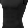Men's Sleeveless Workout Shirts, Dry Fit Running Compression Cutoff Shirts, Athletic Training Tank Top