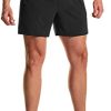 Men's Active Running Shorts, Training Exercise Workout Shorts, Quick Dry Gym Athletic Performance Shorts with Pockets