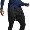 Men's UPF 50+ Mock Long Sleeve Compression Shirts, Athletic Workout Shirt, Base Layer for Water Sports