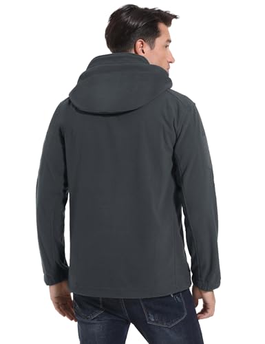 Men's Fleece Jackets Tactical Military Hunting Winter Windproof Warm Hoodie Coat Jacket