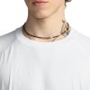 Men's Rashguard Swim Shirts, UPF 50+ Cool Running Workout Loose-Fit Long Sleeve