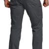 Men's Active Flex Tactical Pants, Water Resistant Lightweight Stretch Cargo Work Hiking Pants
