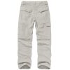 Mens Hiking Pants Convertible Lightweight Quick Dry Zip Off Fishing Safari Camping Travel boy Scout Pants