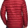 Men's Lightweight Packable Accent Puffer Jacket, Water-Resistant Winter Jackets