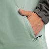 Men's Water Repellent Colorblock Raglan Half Zip Packable Windbreaker Jacket
