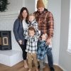 Men's Thicken Plaid Hooded Flannel Shirt Jacket with Quilted Lined,Zipper&Snap