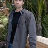 Men's 100% Cotton Brushed and Soft Twill Shirt Jacket with Flannel Lining
