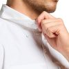Men's Performance Fishing Shirt, Outdoor Recreation Short Sleeve Shirt, UPF 50+ Breathable Button Down Shirts