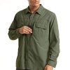 Fishing Shirt for Men, Long Sleeve Shirt Quick Dry Fit, Tactical Shirt Button Up, Work Shirt Lightweight Safari