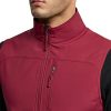 Men's Sleeveless Softshell Vest, Full-Zip Windbreaker Vest, Outdoor Golf Travel Hiking Vest