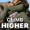 Men's Quick Dry Tactical Pants, Water Resistant Outdoor Pants, Lightweight Stretch Cargo Work Hiking Pants