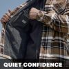 Men's Plaid Flannel Shirt Jacket, Long Sleeve Soft Warm Sherpa/Quilted Lined Jacket, Outdoor Button Up/Zip-Front Jacket