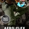 Men's Quick Dry Tactical Pants, Water Resistant Outdoor Pants, Lightweight Stretch Cargo Work Hiking Pants