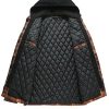 Men's Thicken Plaid Hooded Flannel Shirt Jacket with Quilted Lined,Zipper&Snap